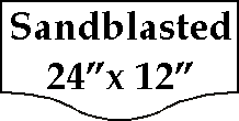 Sandblasted 24