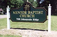Mentor Baptist church
